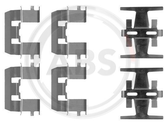 ABS ABS1208Q tartozékkészlet, tárcsafékbetét