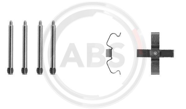 ABS ABS1266Q tartozékkészlet, tárcsafékbetét
