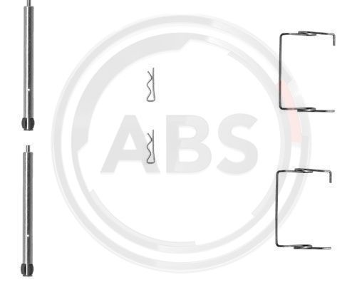 ABS ABS1267Q tartozékkészlet, tárcsafékbetét