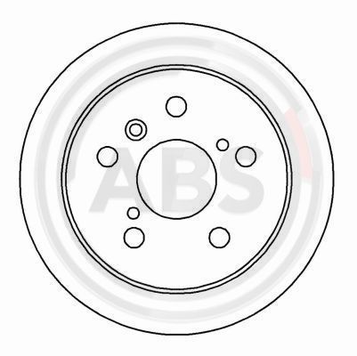 ABS ABS16229 féktárcsa
