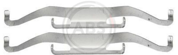ABS ABS1681Q tartozékkészlet, tárcsafékbetét