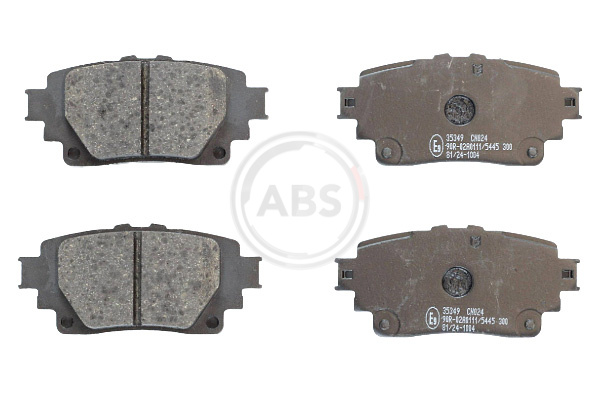 ABS ABS35349 fékbetét készlet, tárcsafék