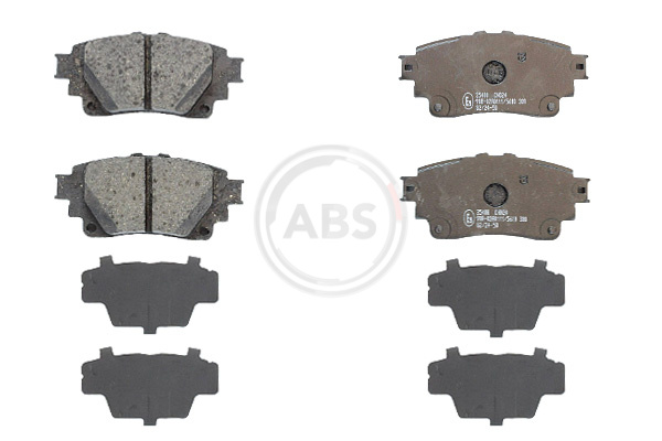 ABS ABS35400 fékbetét készlet, tárcsafék