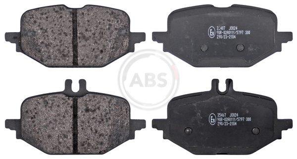 ABS ABS35407 fékbetét készlet, tárcsafék
