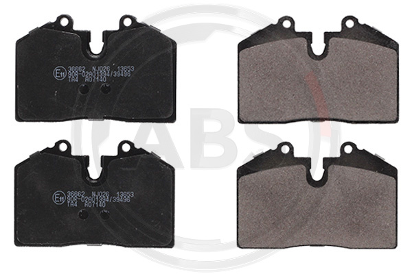 ABS ABS36662 KLOCKI HAMULCOWE