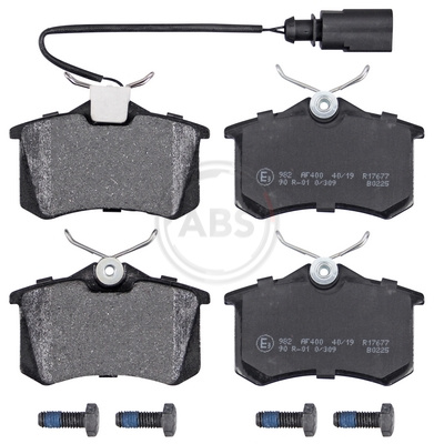 ABS ABS37214 fékbetét készlet, tárcsafék