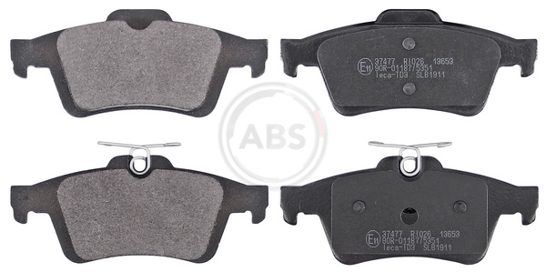 ABS ABS37477 fékbetét készlet, tárcsafék