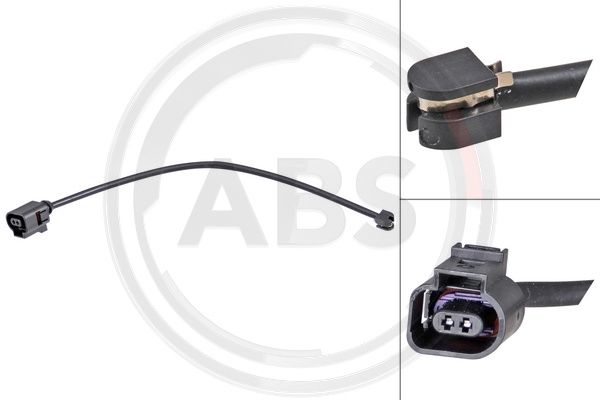 ABS ABS39702 figyelmezető kontaktus, fékbetét kopás