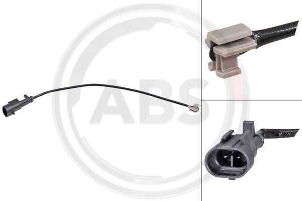 ABS ABS39912 figyelmezető kontaktus, fékbetét kopás