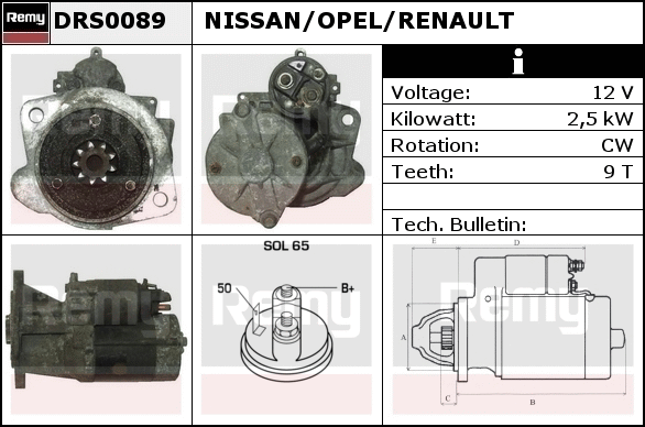 QWP WST267 Önindító