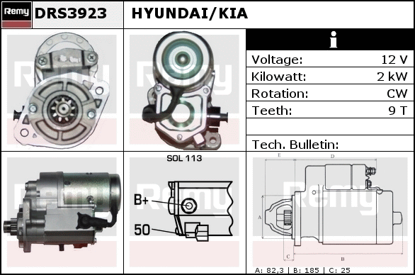 QWP WST234 Önindító