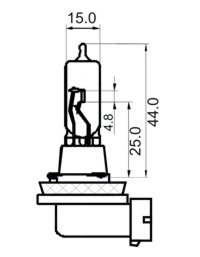 SCT GERMANY 202983 Izzo H9 White 12V 65W PGJ 19-5