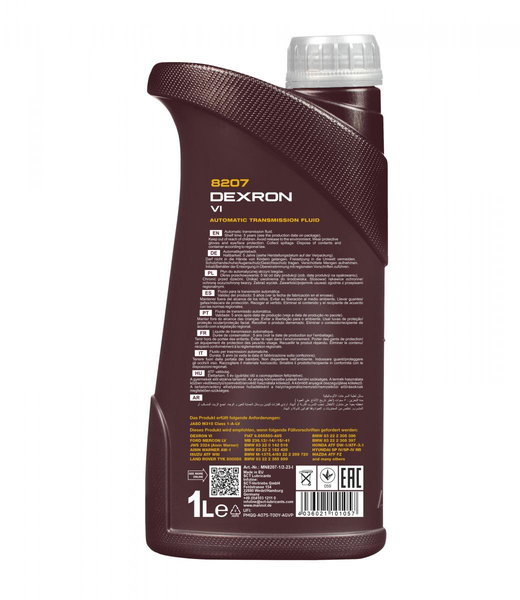 MANNOL 136176 MN8207-1 - Olaj automataváltóhoz