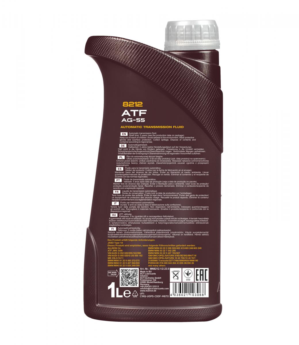 MANNOL 157738 MN8212-1 - Olaj automataváltóhoz
