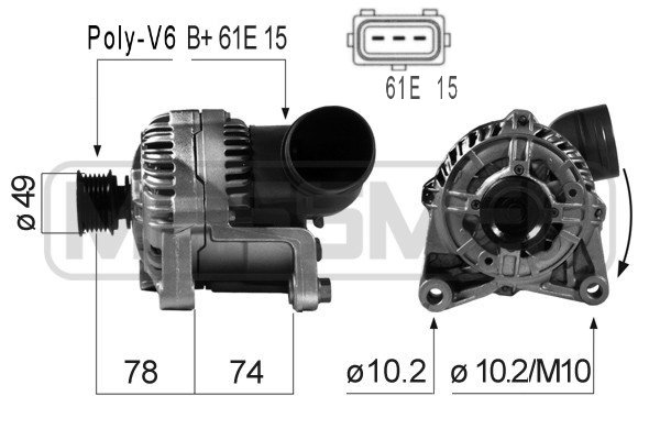 ERA ERA 210164A generátor