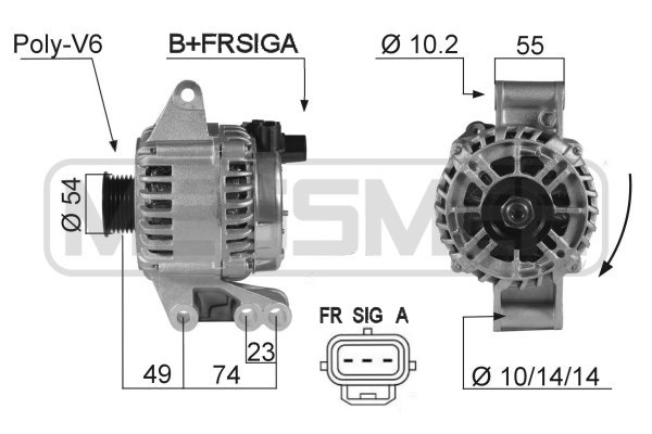 ERA ERA 210359A generátor