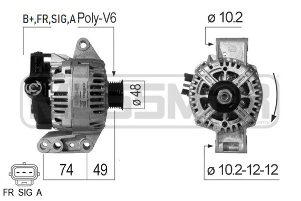 ERA ERA 210434A Generátor