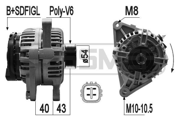 ERA ERA 210569A Generátor