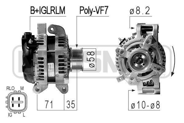 ERA ERA 210842A generátor