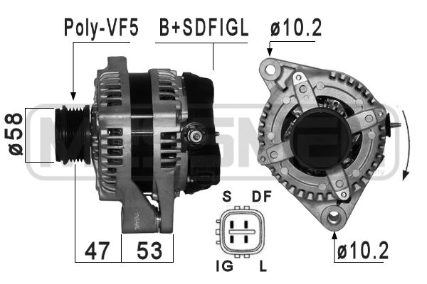 ERA ERA 210859A generátor