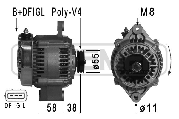 ERA ERA 210869A generátor