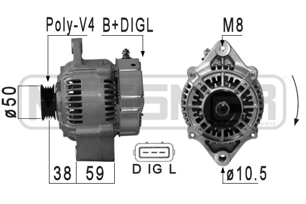 ERA ERA 210888A generátor