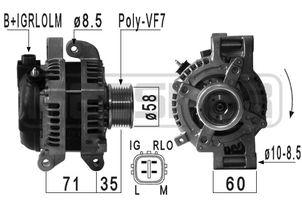 ERA ERA 210934A generátor