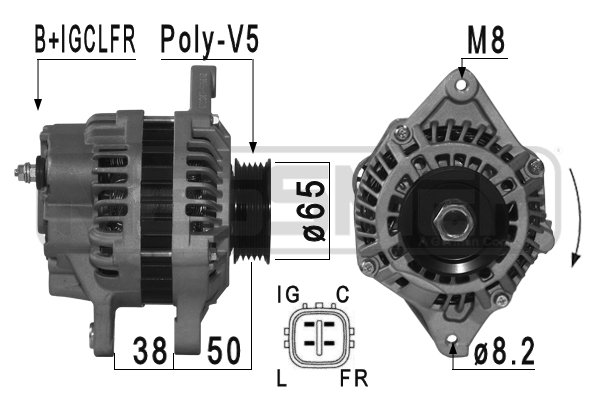 MESSMER ERA 210956A INDÍTÓMOTOR,GENERÁTOR