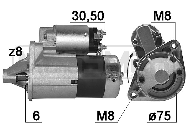 MESSMER ERA 220194A INDÍTÓMOTOR,GENERÁTOR