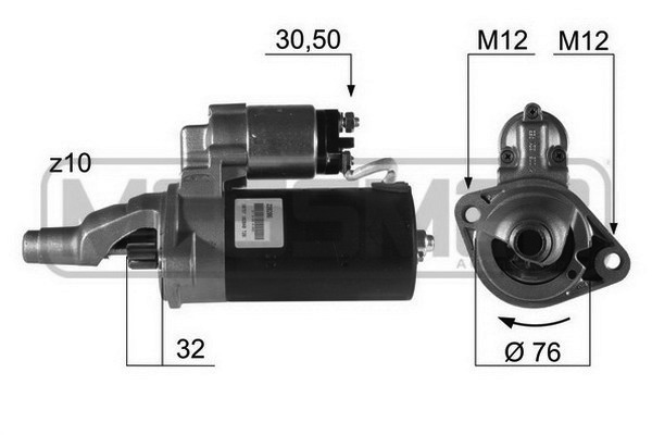 MESSMER ERA 220206A INDÍTÓMOTOR,GENERÁTOR