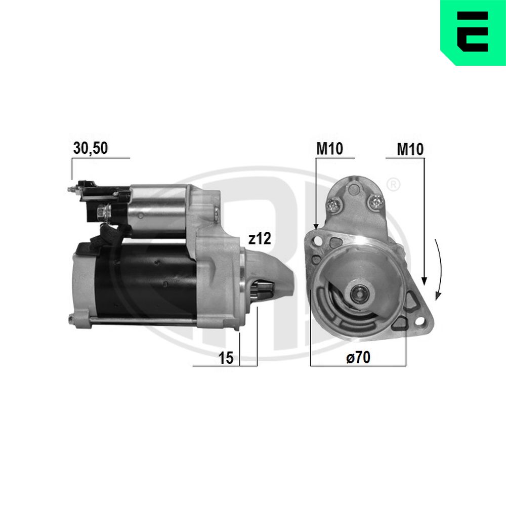 ERA ERA 220670A önindító