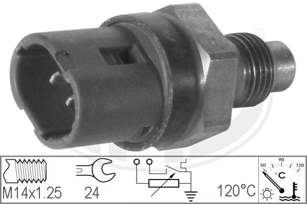 ERA ERA 330146 Érzékelő, Hűtőfolydék Hőmérséklet