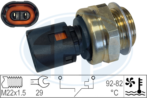 ERA ERA 330181 Hőkapcsoló, Hűtőventillátor
