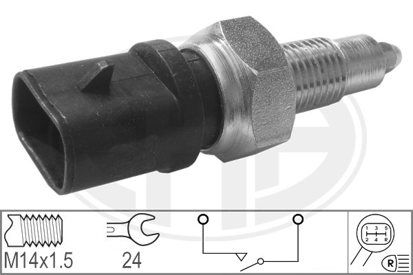 ERA ERA 330241 Tolatólámpa kapcsoló, érzékelő, gomba ház