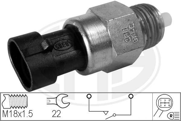 ERA ERA 330258 Kapcsoló, Tolatólámpa