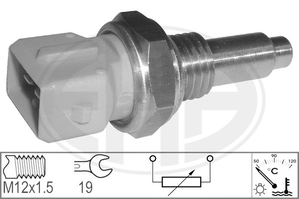 ERA ERA 330555 Vízgomba, hűtővíz hőmérséklet jeladó, érzékelő