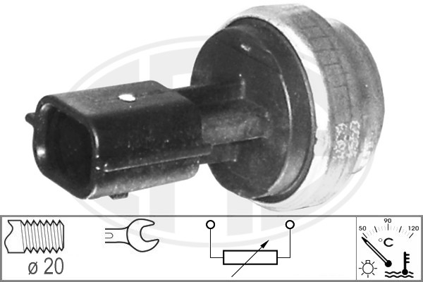 ERA ERA 330558 Érzékelő, Hűtőfolydék Hőmérséklet