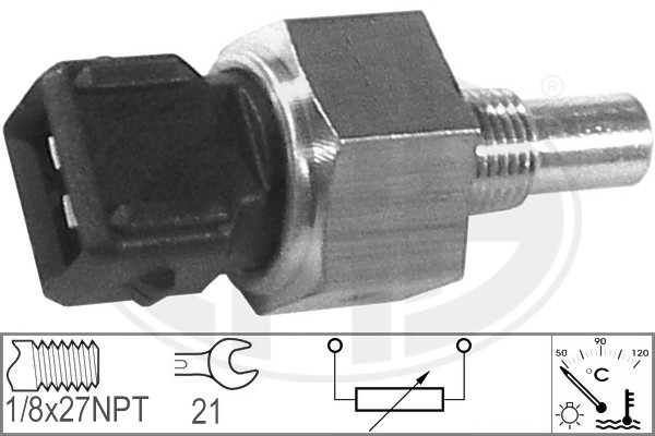 ERA ERA 330658 Vízgomba, hűtővíz hőmérséklet jeladó, érzékelő