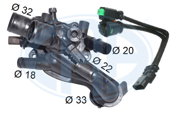 ERA ERA 350570A Termosztát, termosztátház hűtőrendszerhez