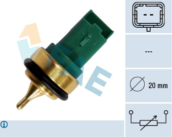 FAE FAE33707 érzékelő, hűtőfolydék hőmérséklet