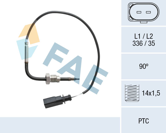 FAE FAE68097 Érzékelő, kipufogógáz hőmérséklet