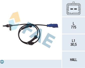 FAE 78013 FA ABS jeladó