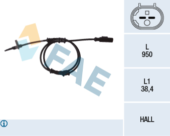 FAE 78093 FA ABS jeladó