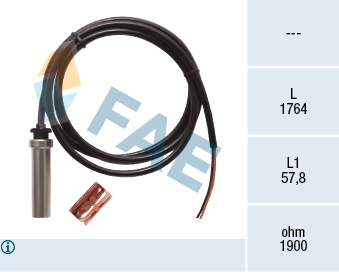 FAE 1001442504 78399 FA - érzékelő, kerékfordulatszám