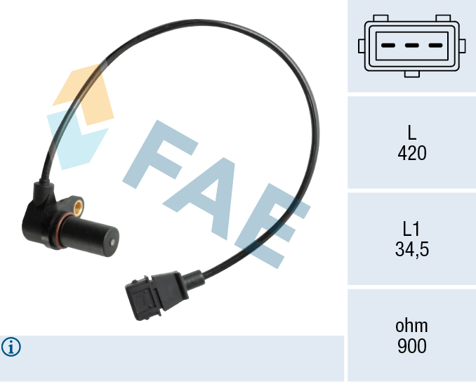 FAE FAE79073 impulzus adó, főtengely