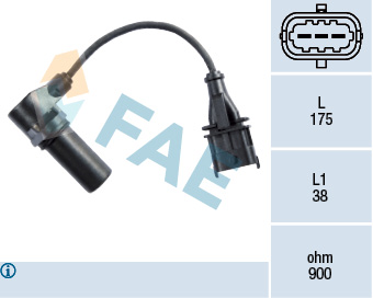 FAE FAE79222 impulzus adó, főtengely