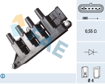 FAE FAE80340 gyújtótekercs