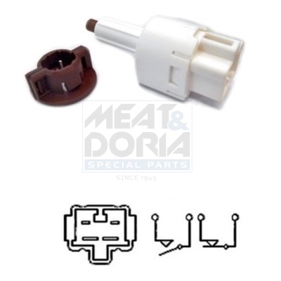 MEAT DORIA 35071MD 35071MD BRAKE LIGHT SWITCH MEAT&DORIA