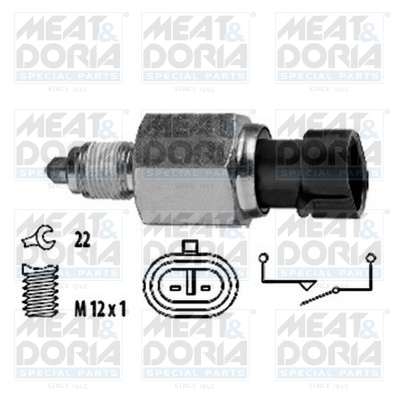 MEAT DORIA 36033MD 36033MD COMUTATOR LUMINI MEAT&DORIA