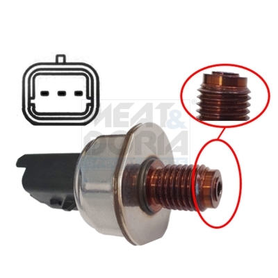 MEAT DORIA MAD9224 Üzemanyag nyomás érzékelő, jeladó